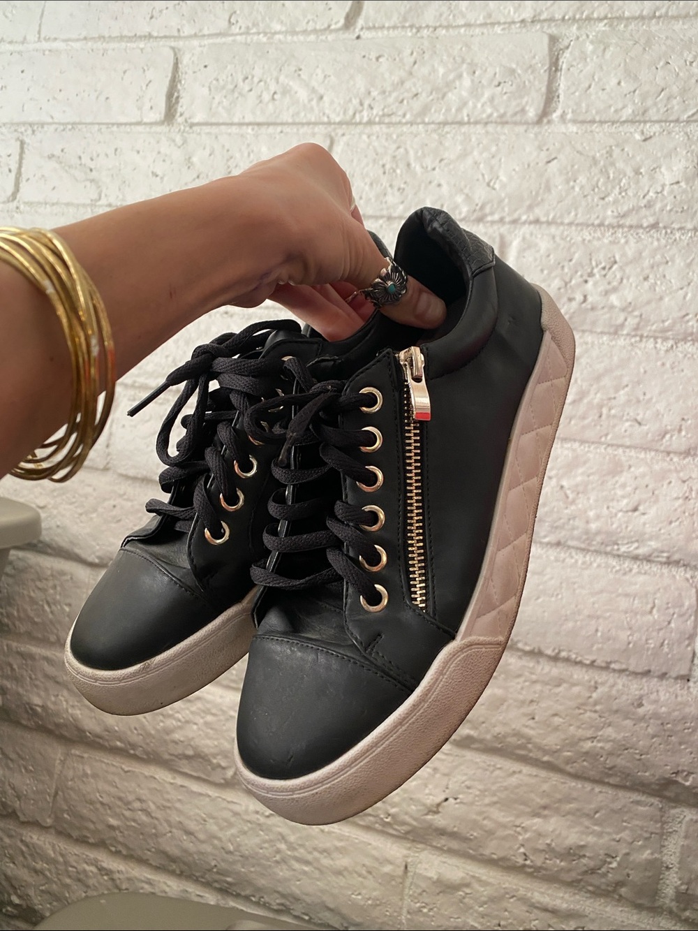 🌼 Surplus Brand Sneakers size 6.5 Zipper Front Everyday Shoes